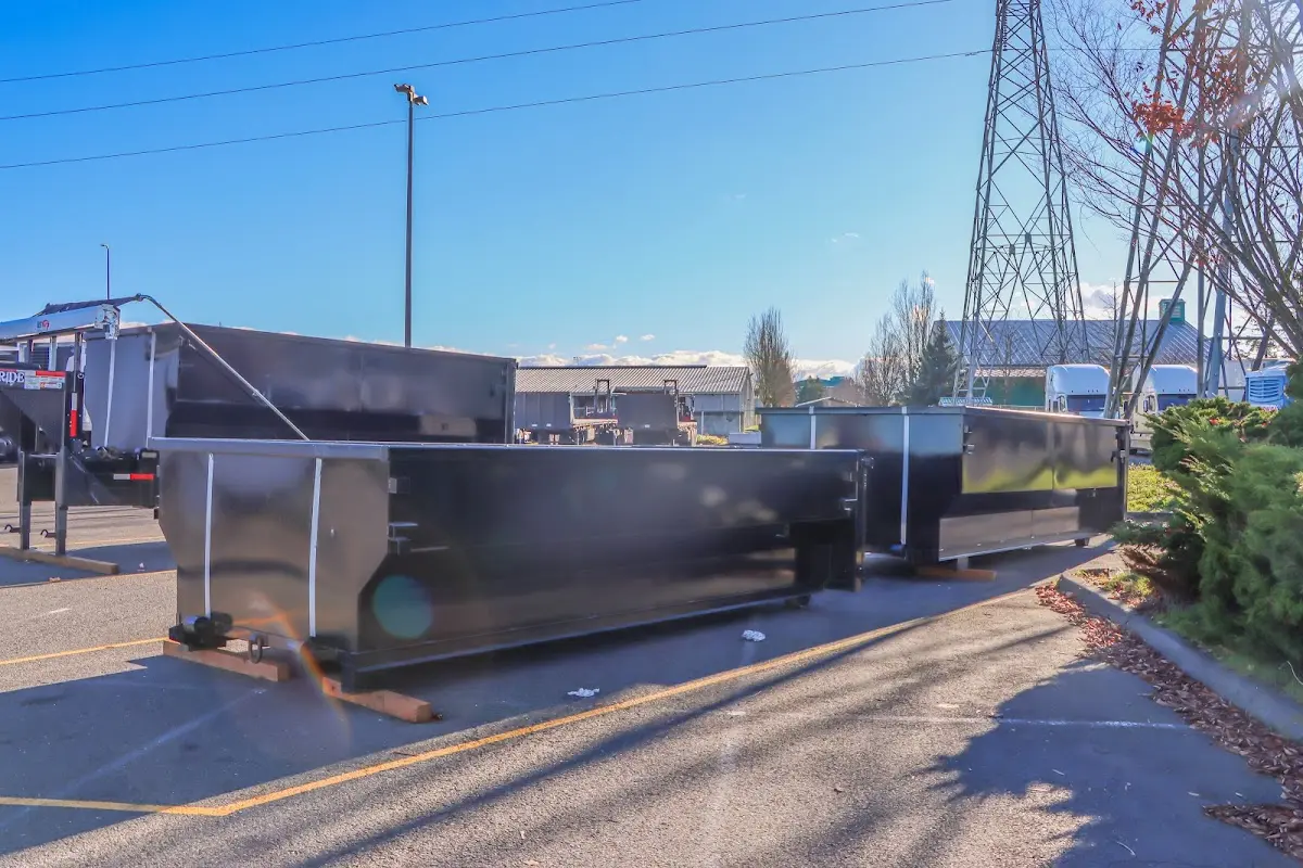 Professional dumpster rental and junk removal service in Valencia West